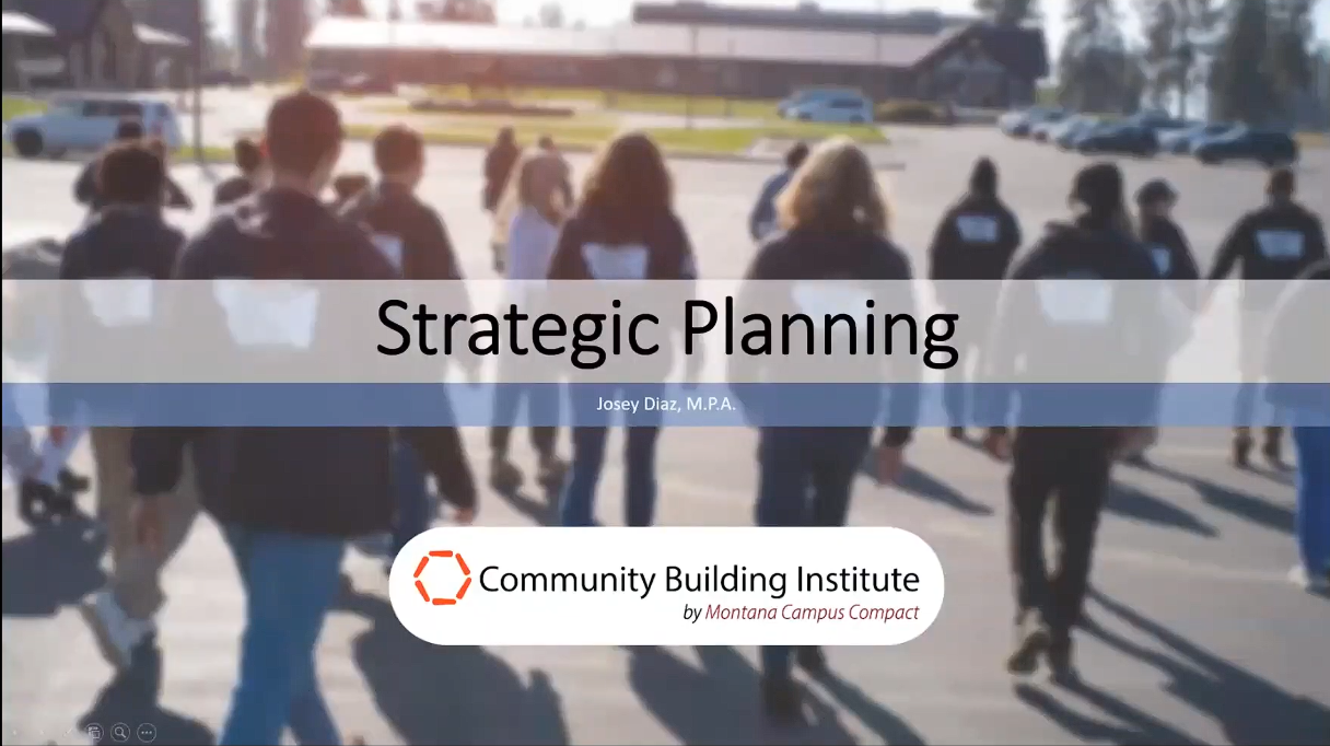 CBI Fall 2023 Class 4: Strategic Planning